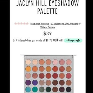 Morphe x Jaclyn Hill eyeshadow palette